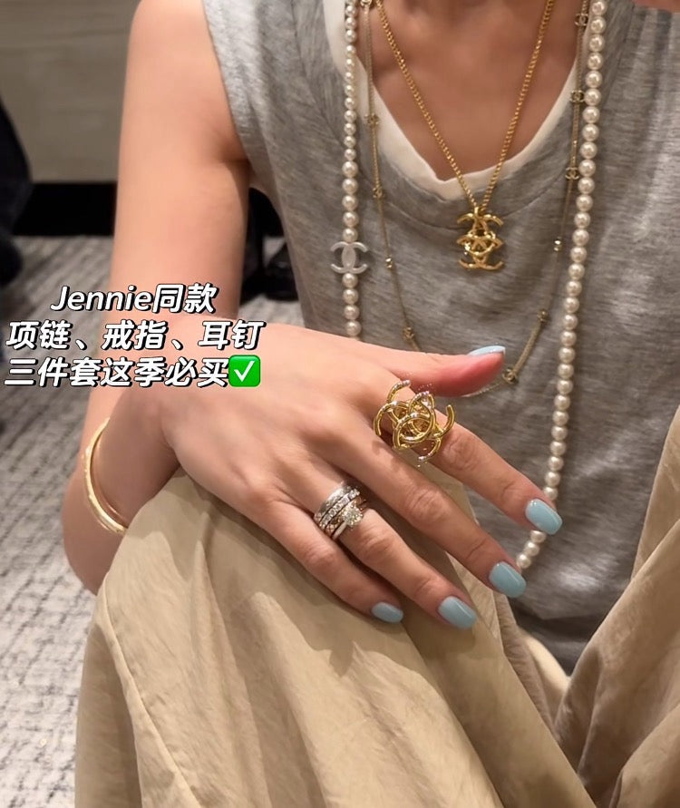 CHANEL Vintage Double-C Necklace