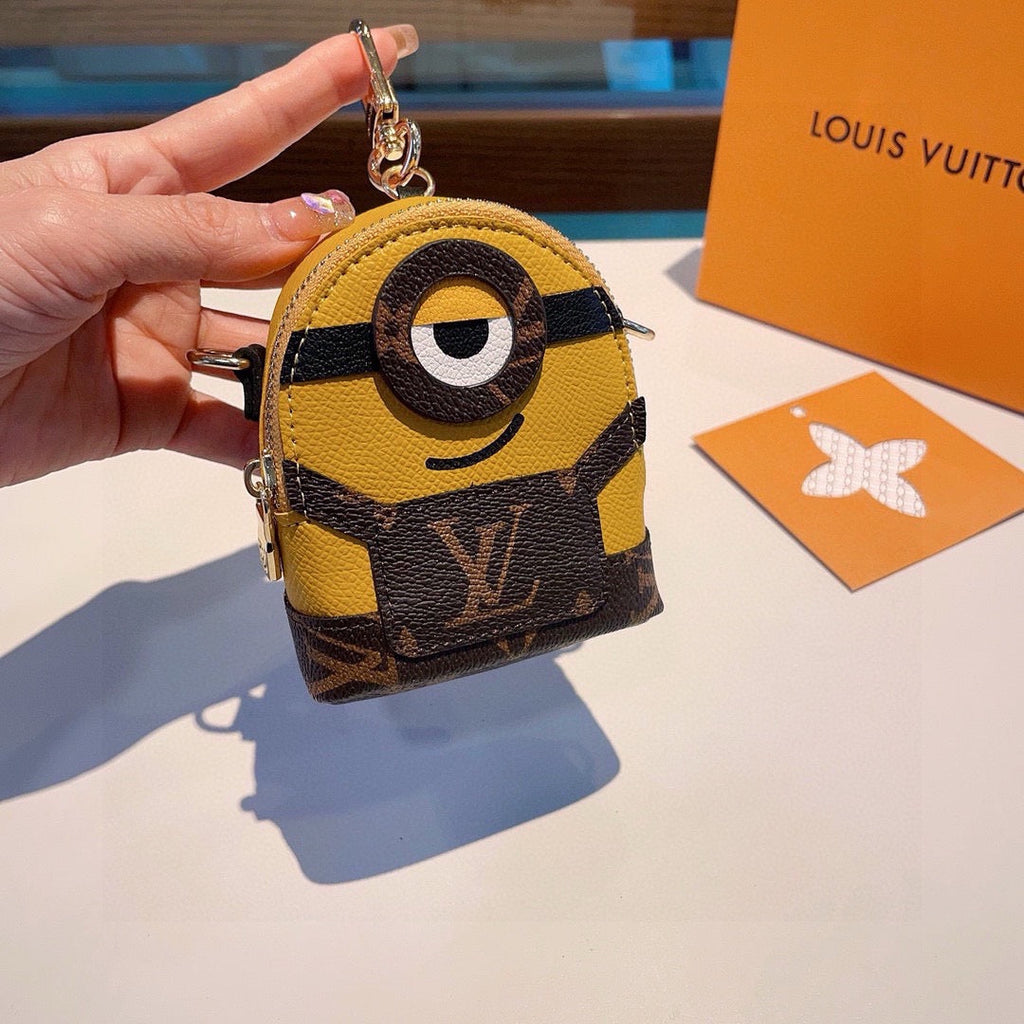 LOUIS VUITTON Metal Logo Mini Bag Bag Charm