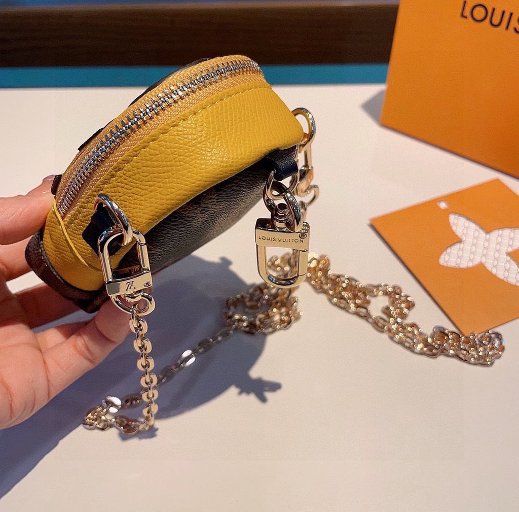 LOUIS VUITTON Metal Logo Mini Bag Bag Charm