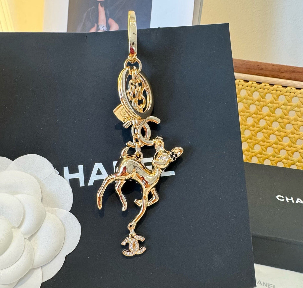 CHANEL Bag Charm Keychain