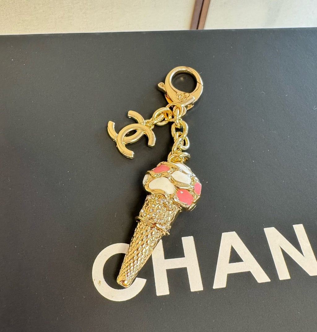 CHANEL Bag Charm Keychain