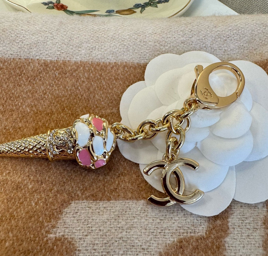 CHANEL Bag Charm Keychain