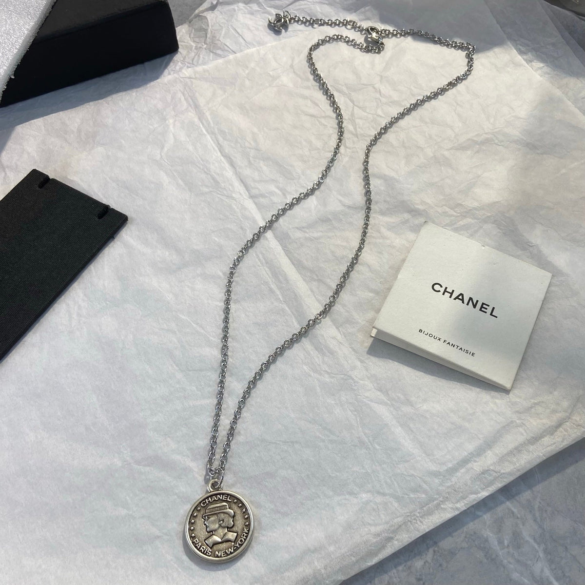 CHANEL Vintage Coin Necklace