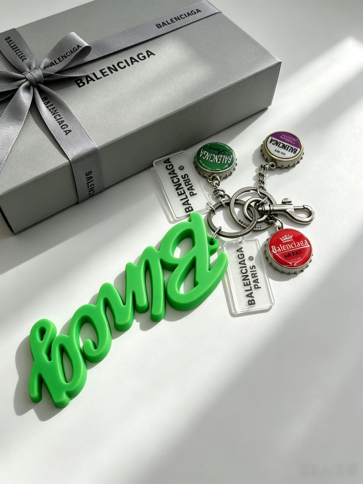 BALENCIAGA Bag Charm Keychain