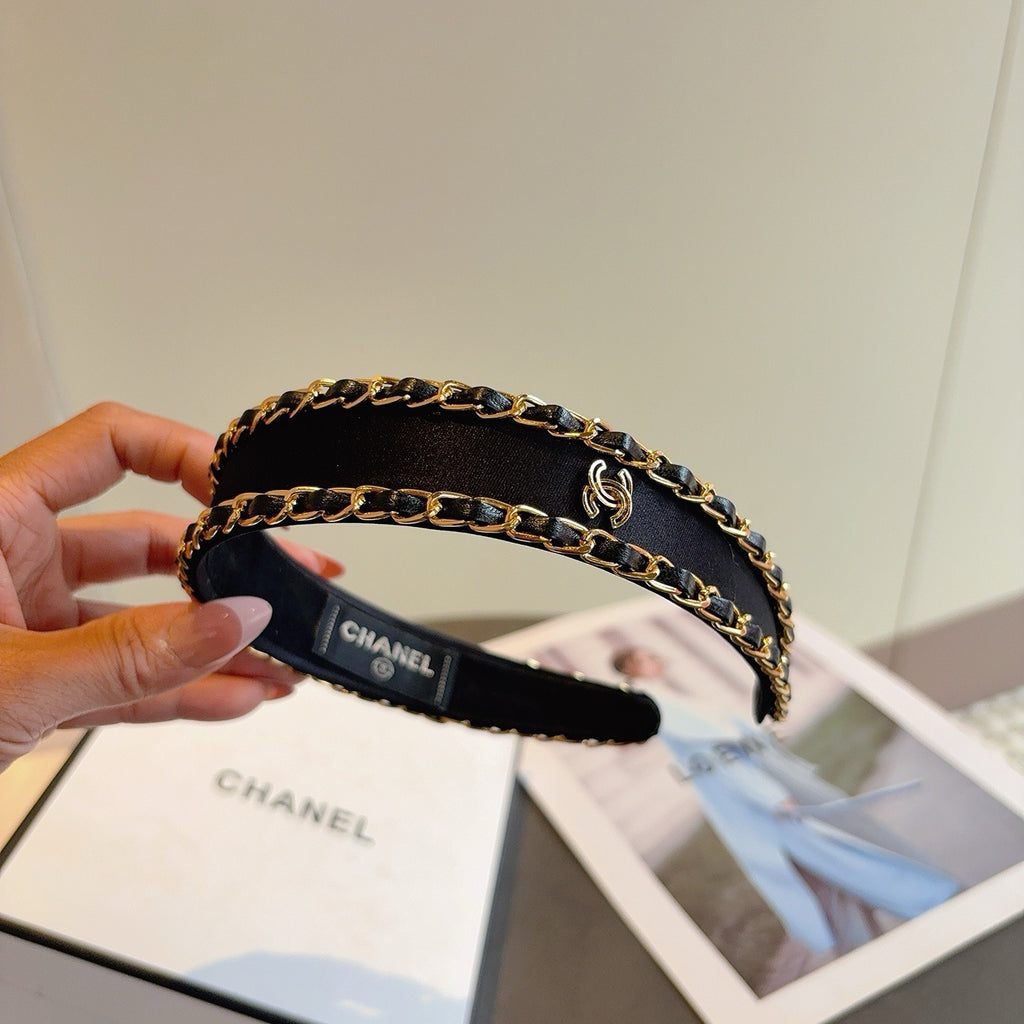 CHANEL Chain Headband