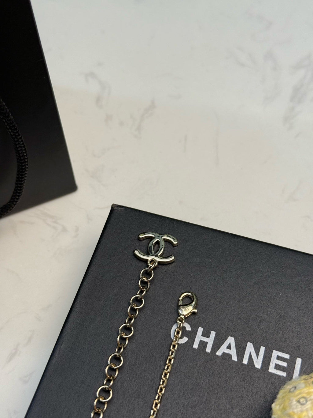 CHANEL Pearl Double-C Pendant Necklace