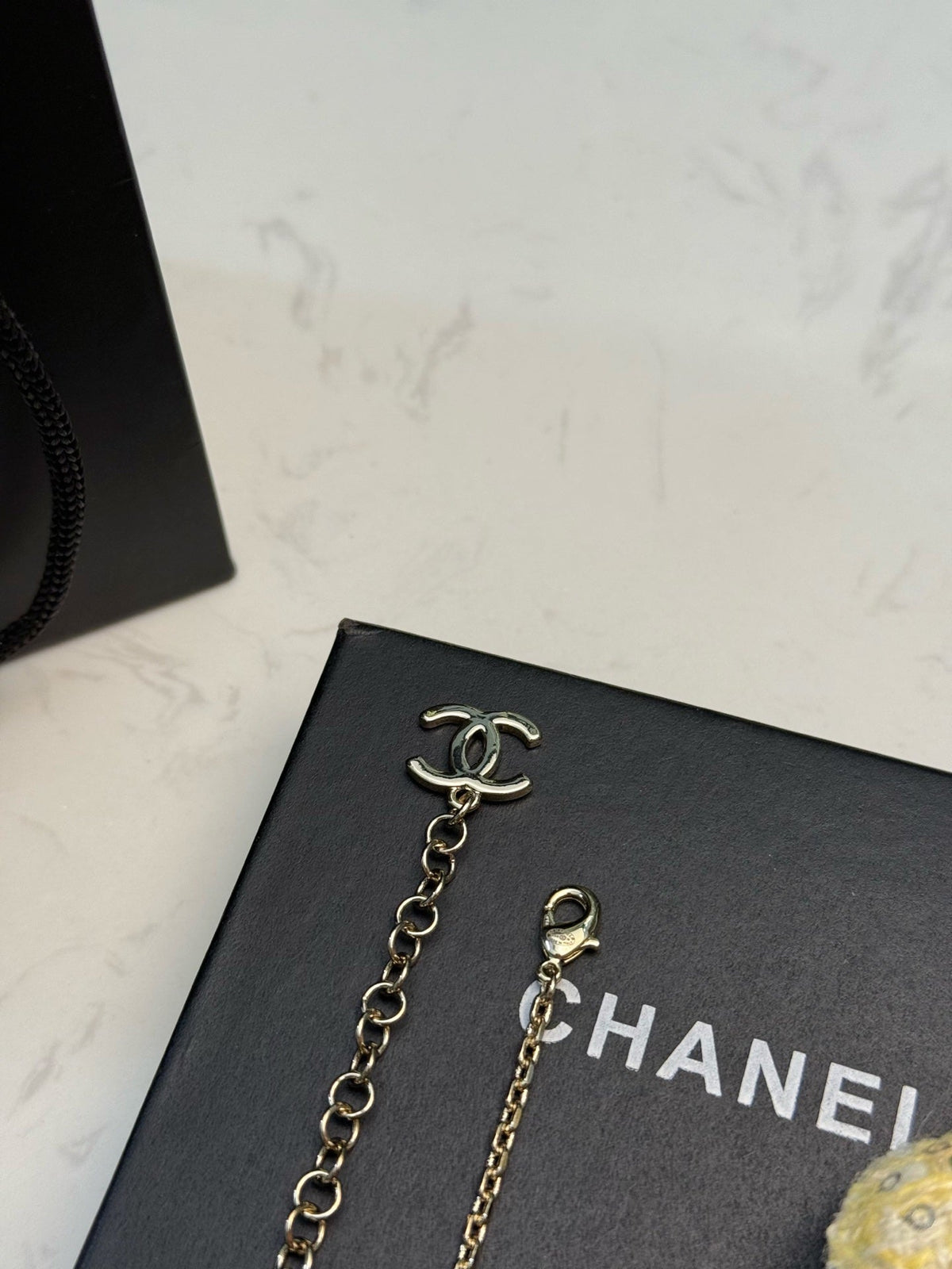 CHANEL Pearl Double-C Pendant Necklace