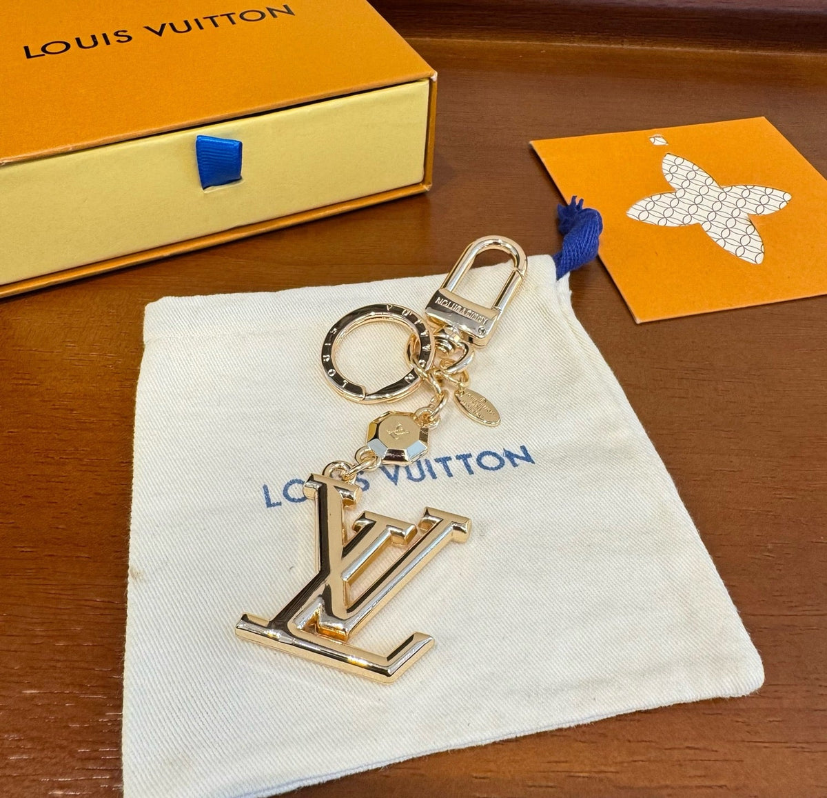 LOUIS VUITTON Bag Charm Keychain