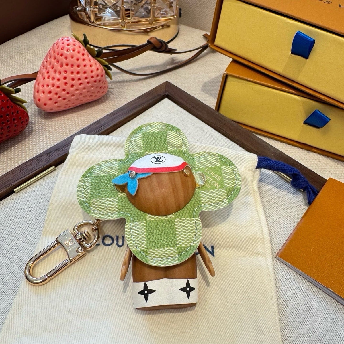 LOUIS VUITTON Bag Charm Keychain