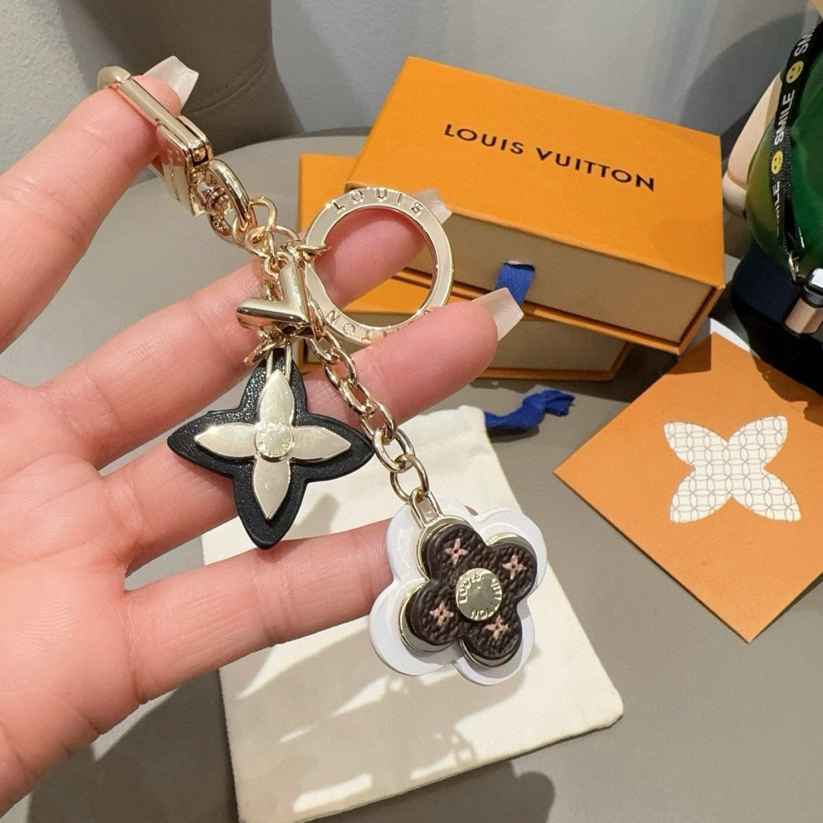 LOUIS VUITTON Bag Charm Keychain