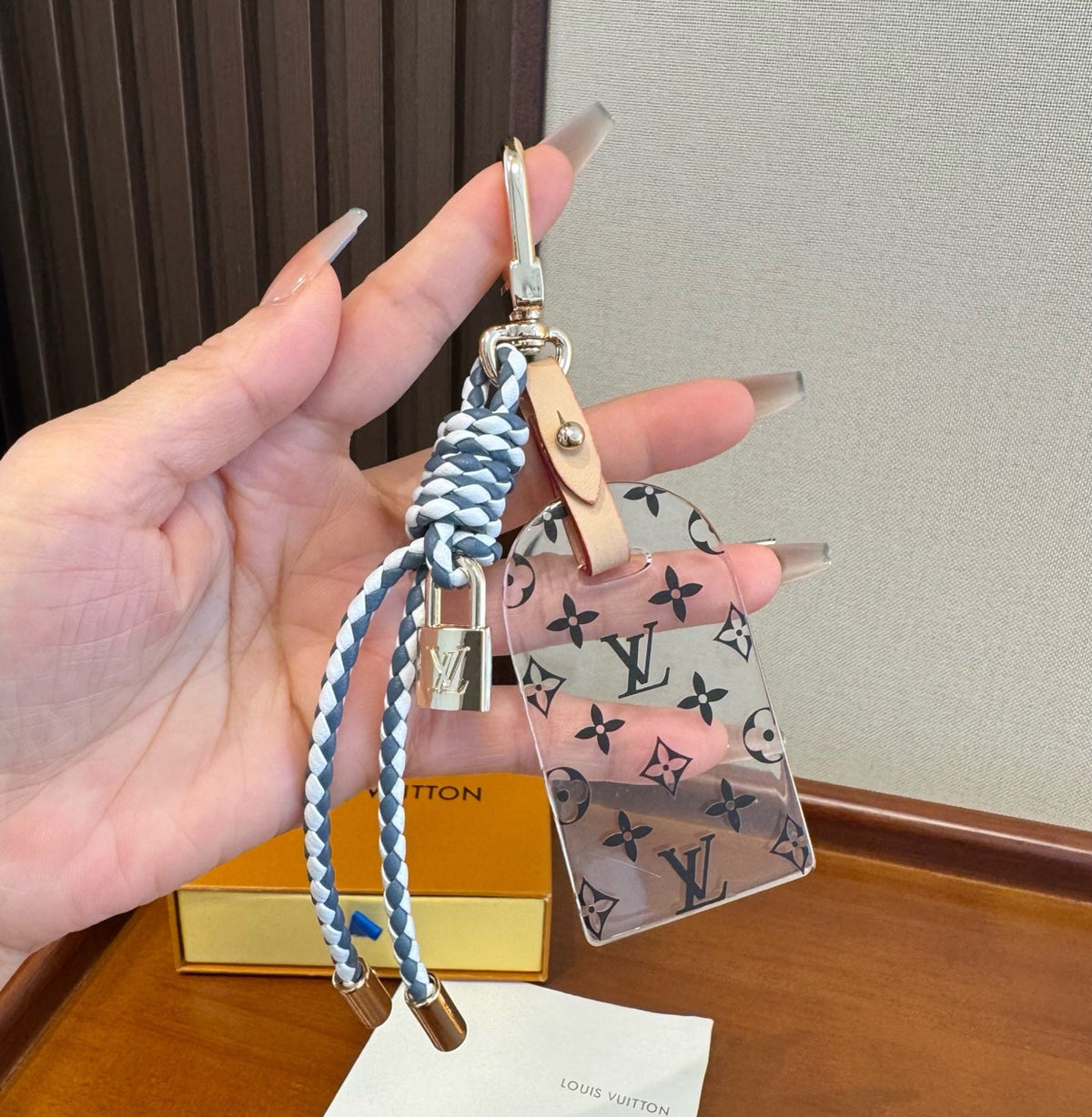 LOUIS VUITTON Bag Charm Keychain