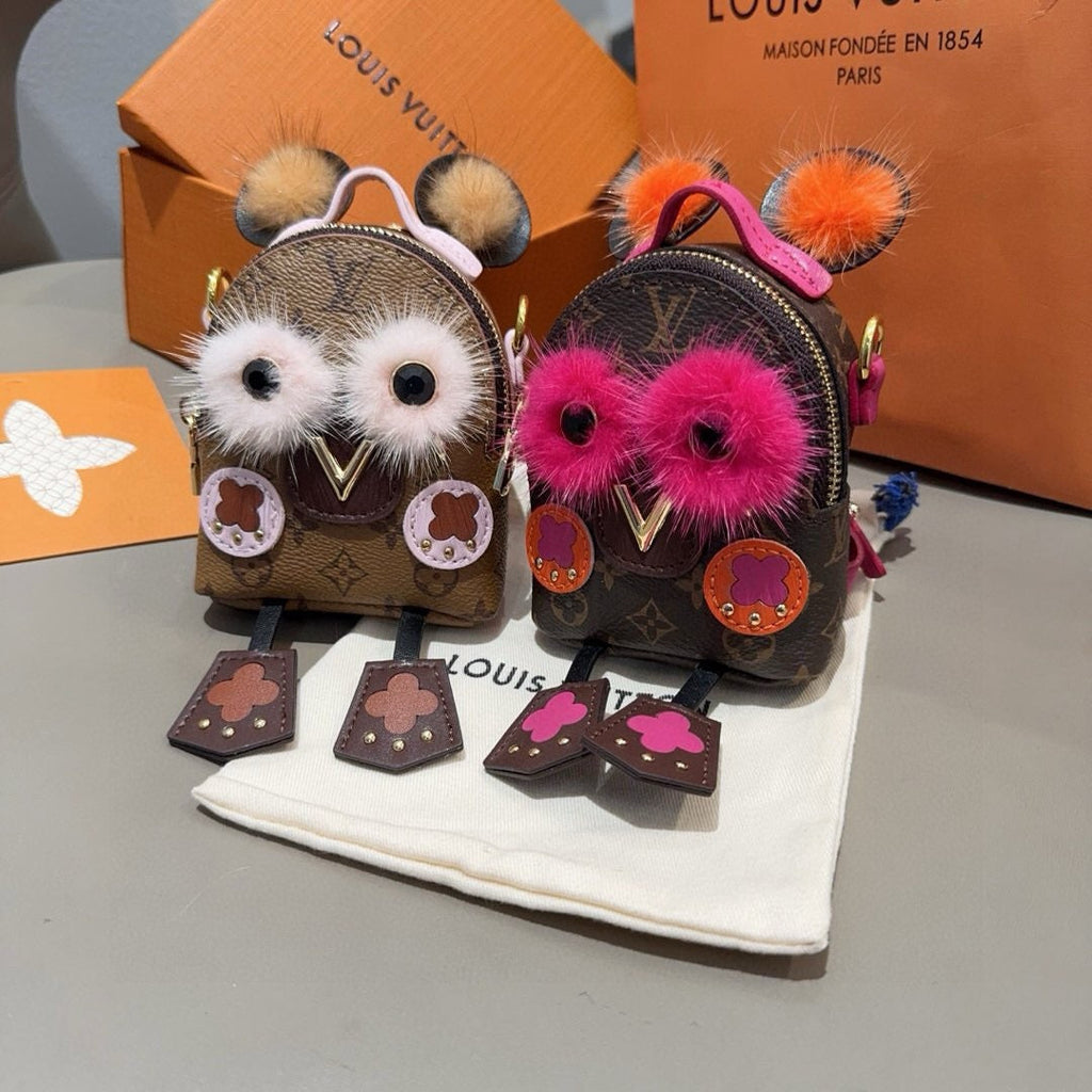LOUIS VUITTON Logo Mini Bag Bag Charm