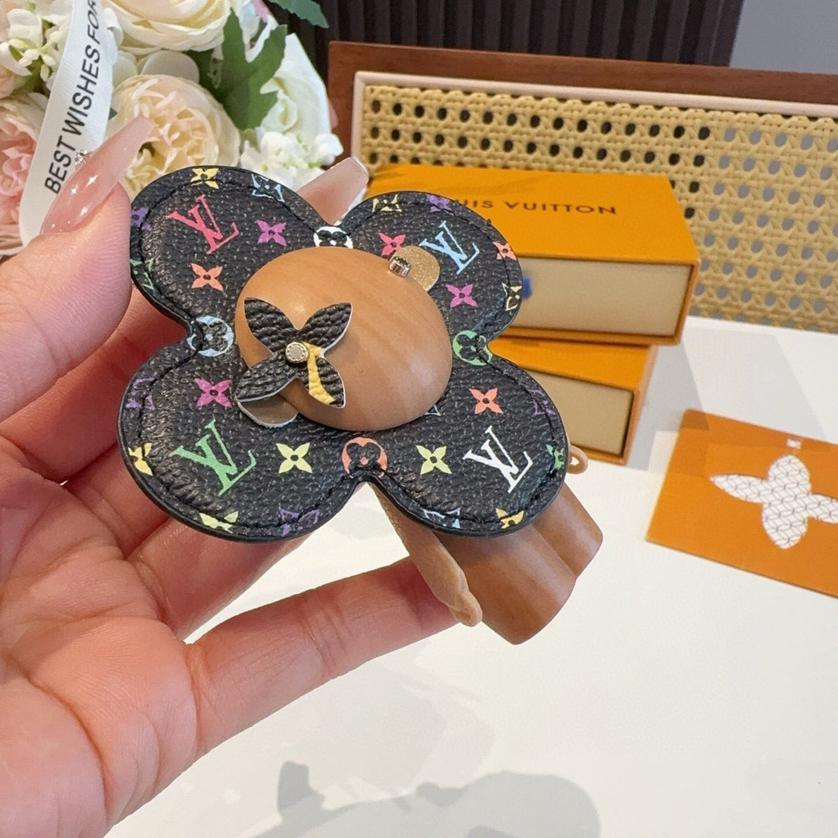 LOUIS VUITTON Bag Charm Keychain