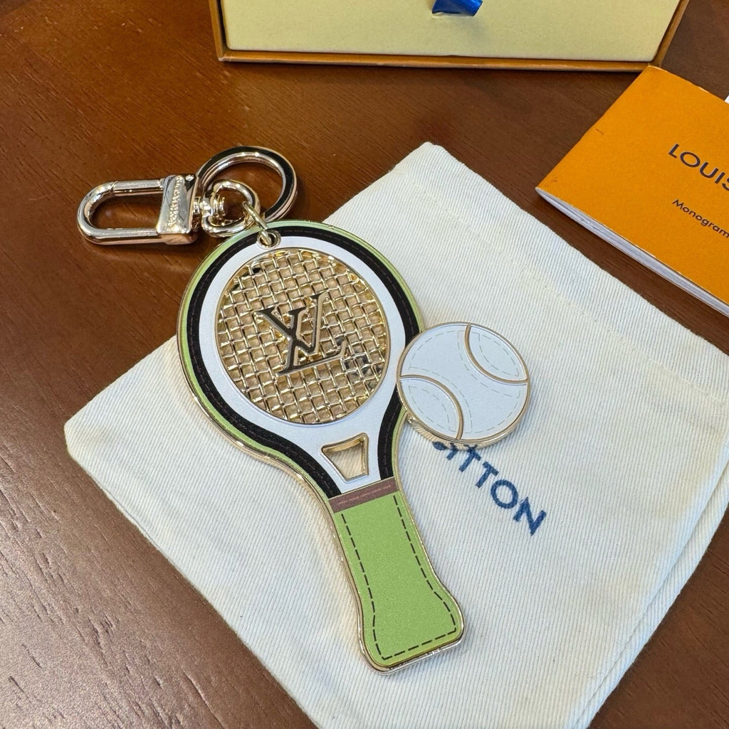 LOUIS VUITTON Canvas Bag Charm Keychain