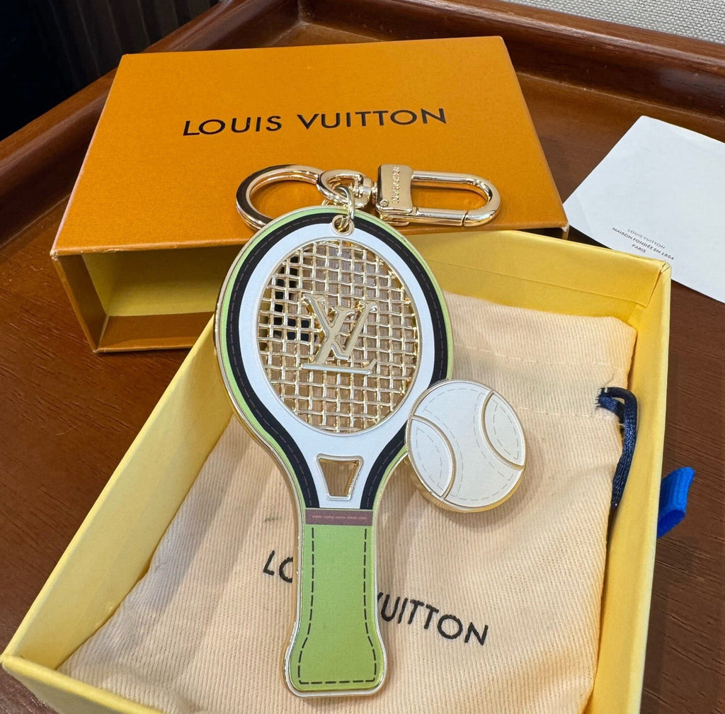 LOUIS VUITTON Canvas Bag Charm Keychain