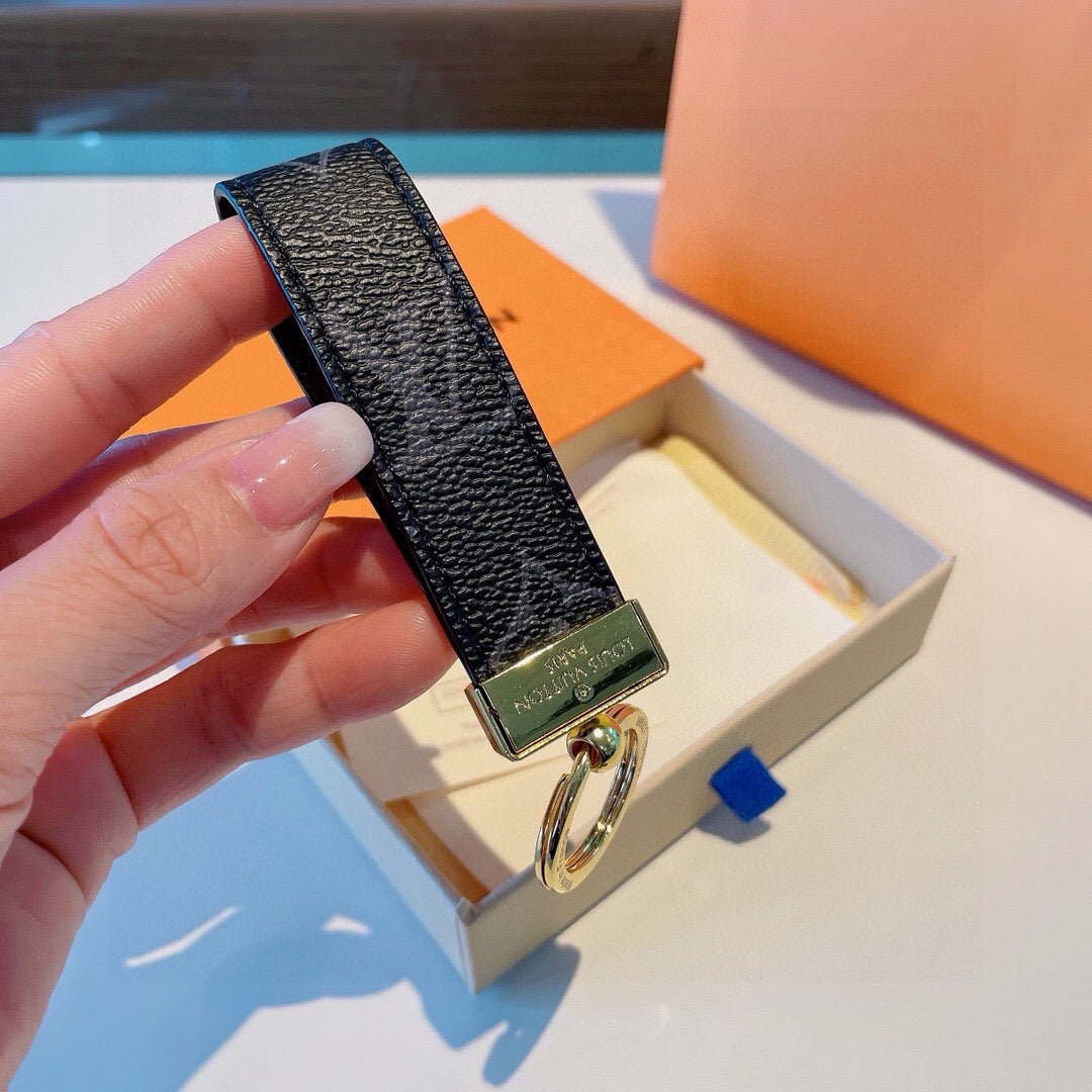 LOUIS VUITTON Canvas Keychain