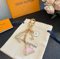 LOUIS VUITTON Metal Bag Charm Keychain
