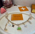 LOUIS VUITTON Metal Bag Charm Keychain