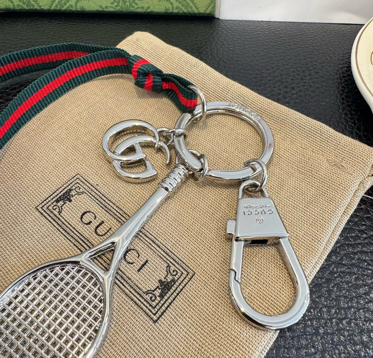 GUCCI Bag Charm Keychain