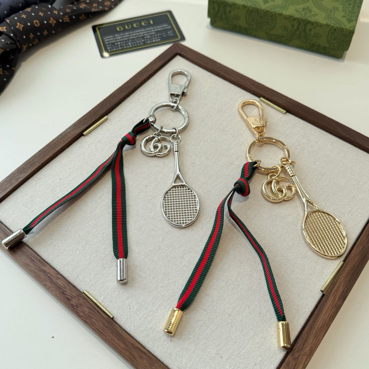 GUCCI Bag Charm Keychain