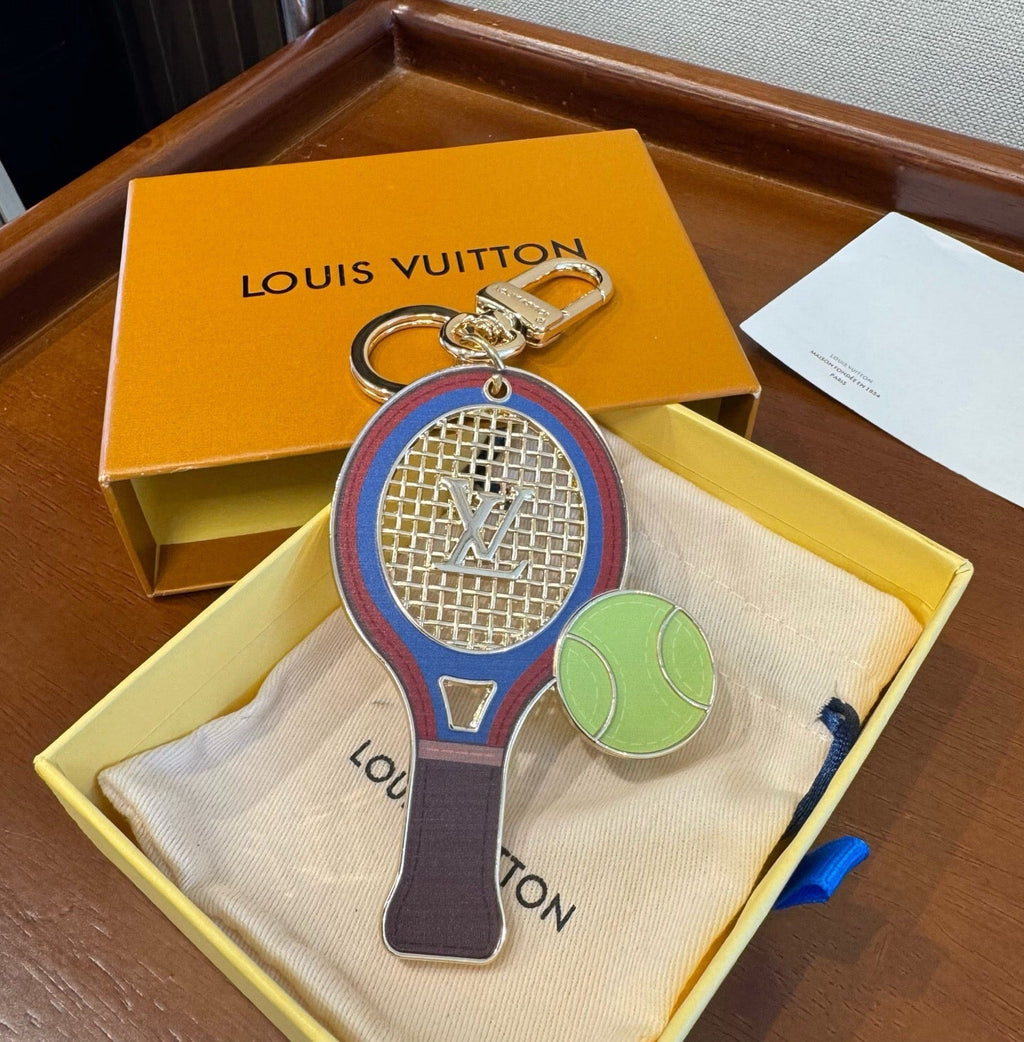 LOUIS VUITTON Canvas Bag Charm Keychain
