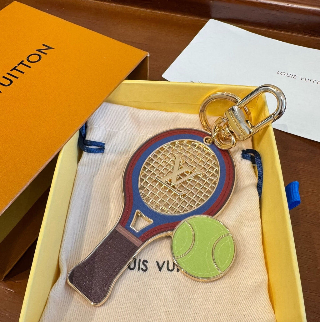 LOUIS VUITTON Canvas Bag Charm Keychain