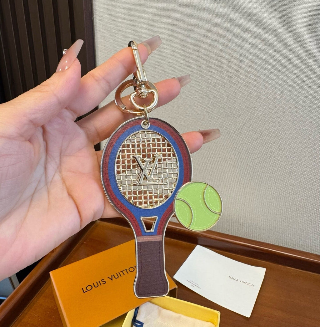 LOUIS VUITTON Canvas Bag Charm Keychain