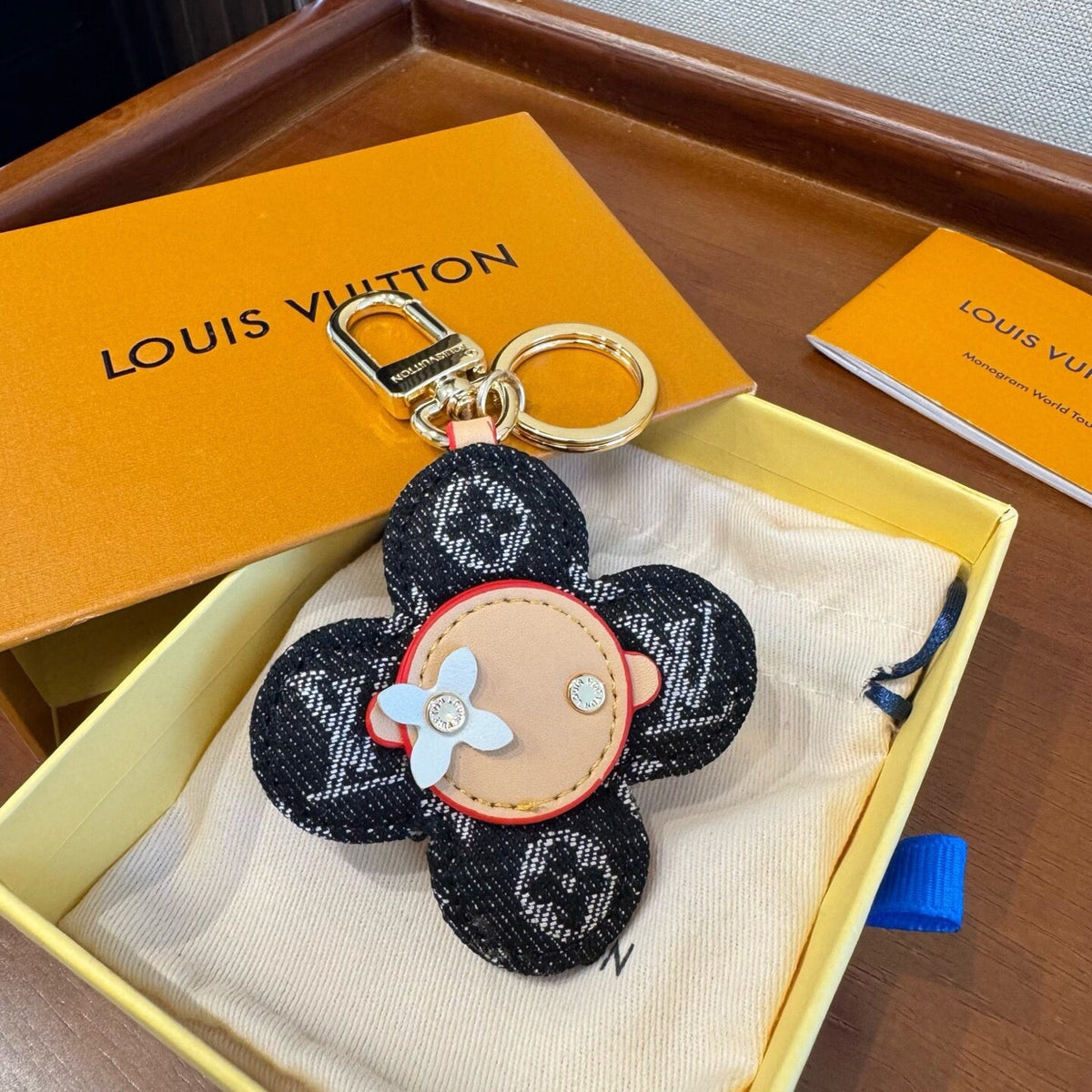 LOUIS VUITTON Bag Charm Keychain