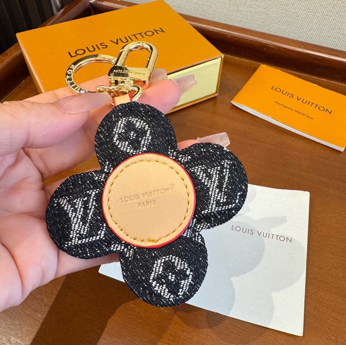 LOUIS VUITTON Bag Charm Keychain