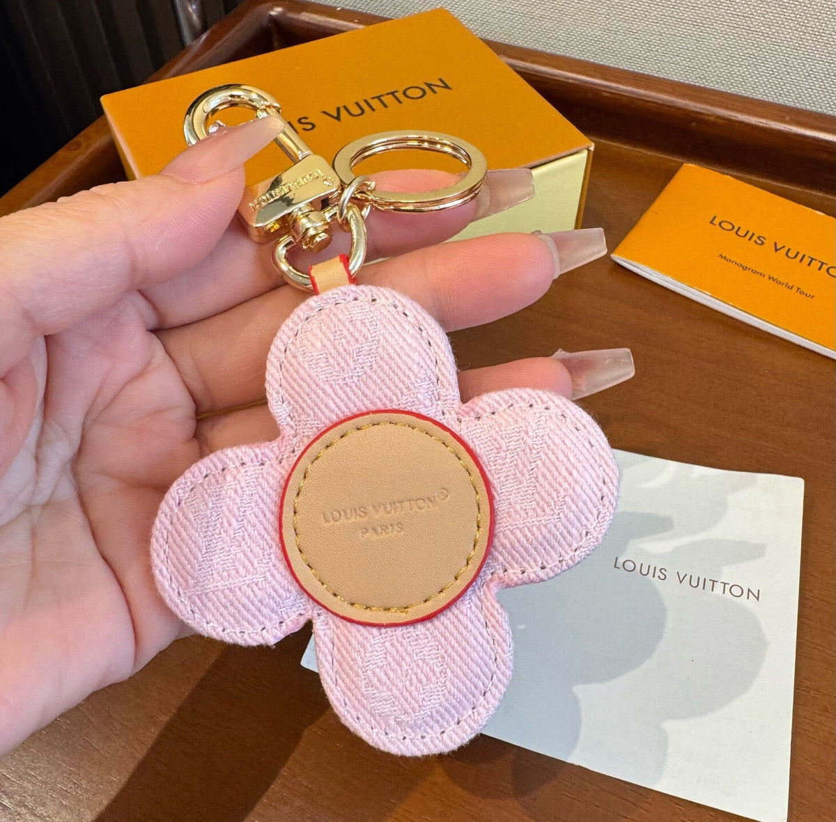 LOUIS VUITTON Bag Charm Keychain