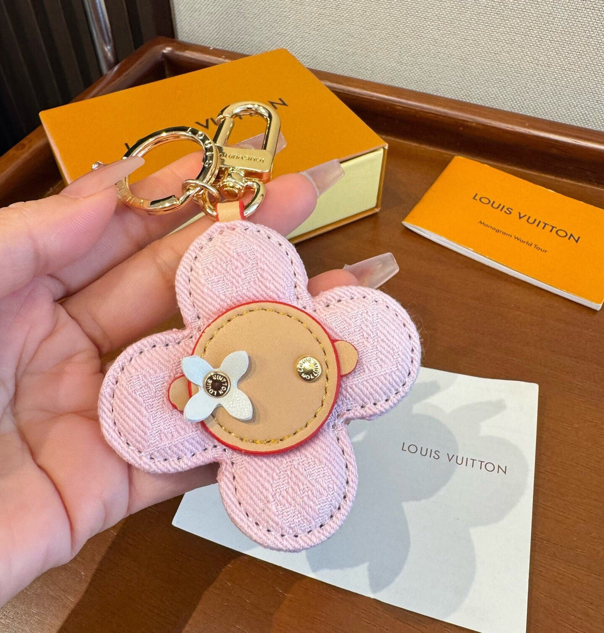LOUIS VUITTON Bag Charm Keychain