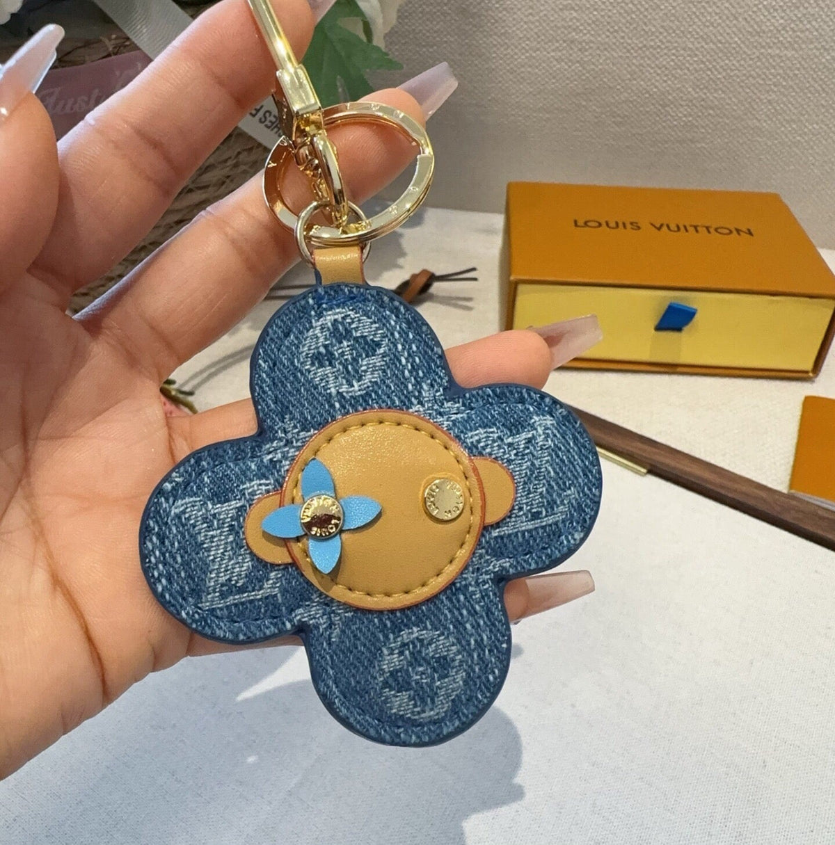 LOUIS VUITTON Bag Charm Keychain
