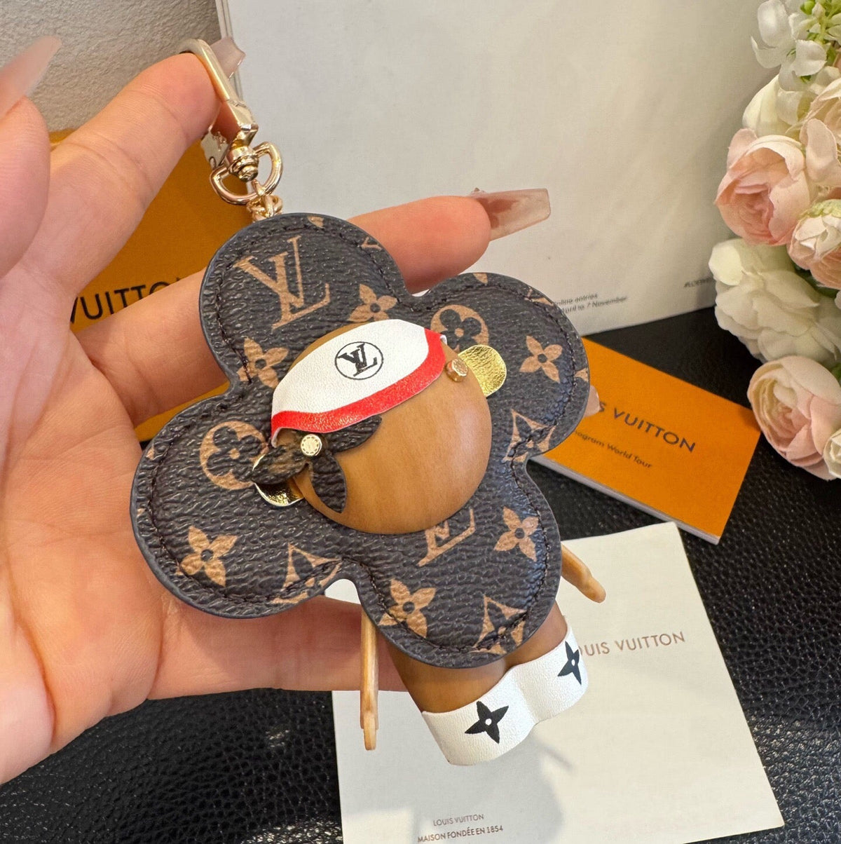 LOUIS VUITTON Bag Charm Keychain