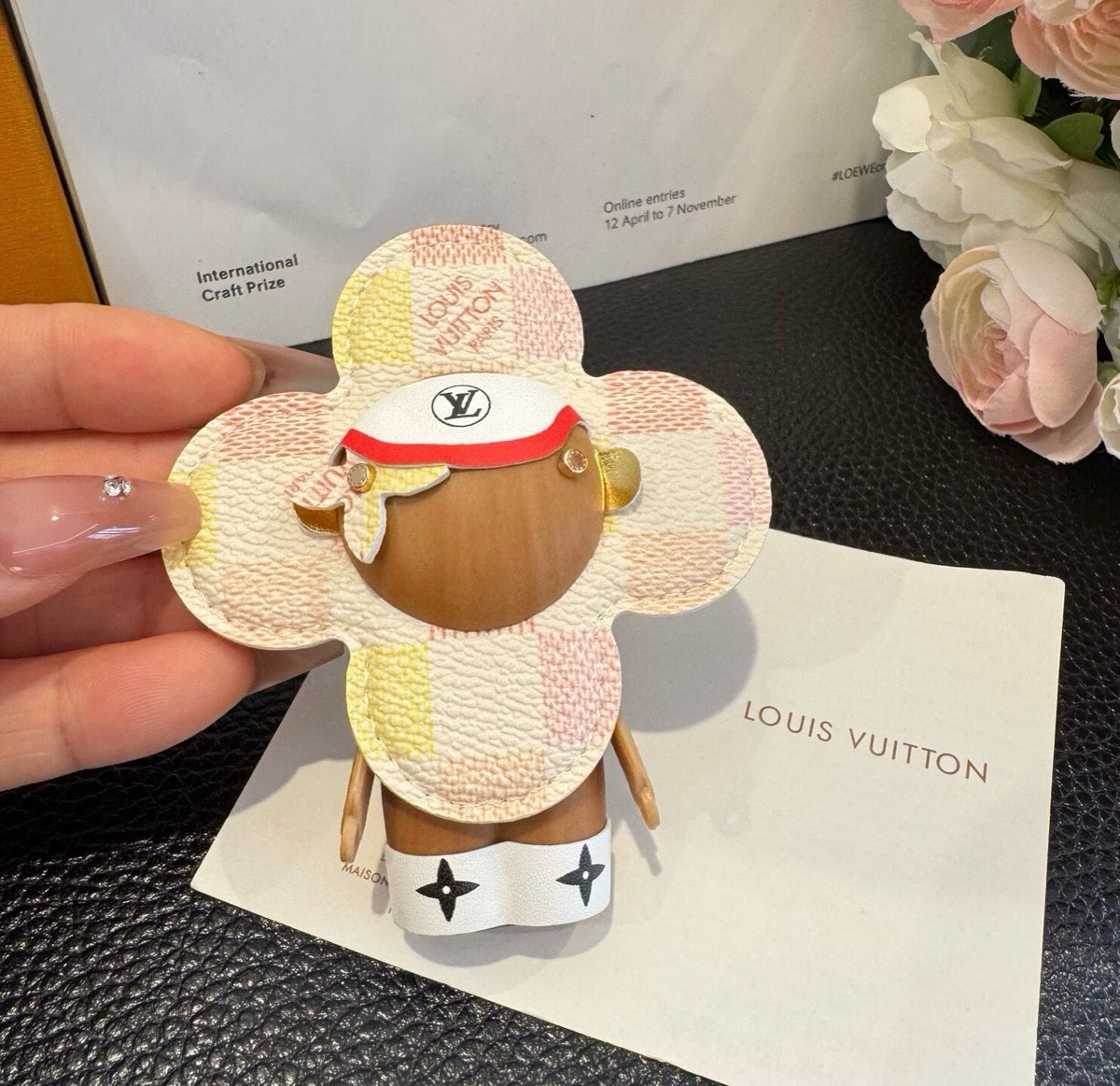 LOUIS VUITTON Bag Charm Keychain