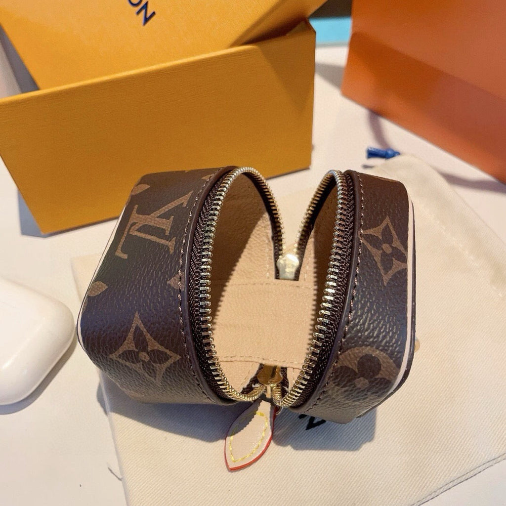 LOUIS VUITTON Canvas Logo Mini Bag Bag Charm