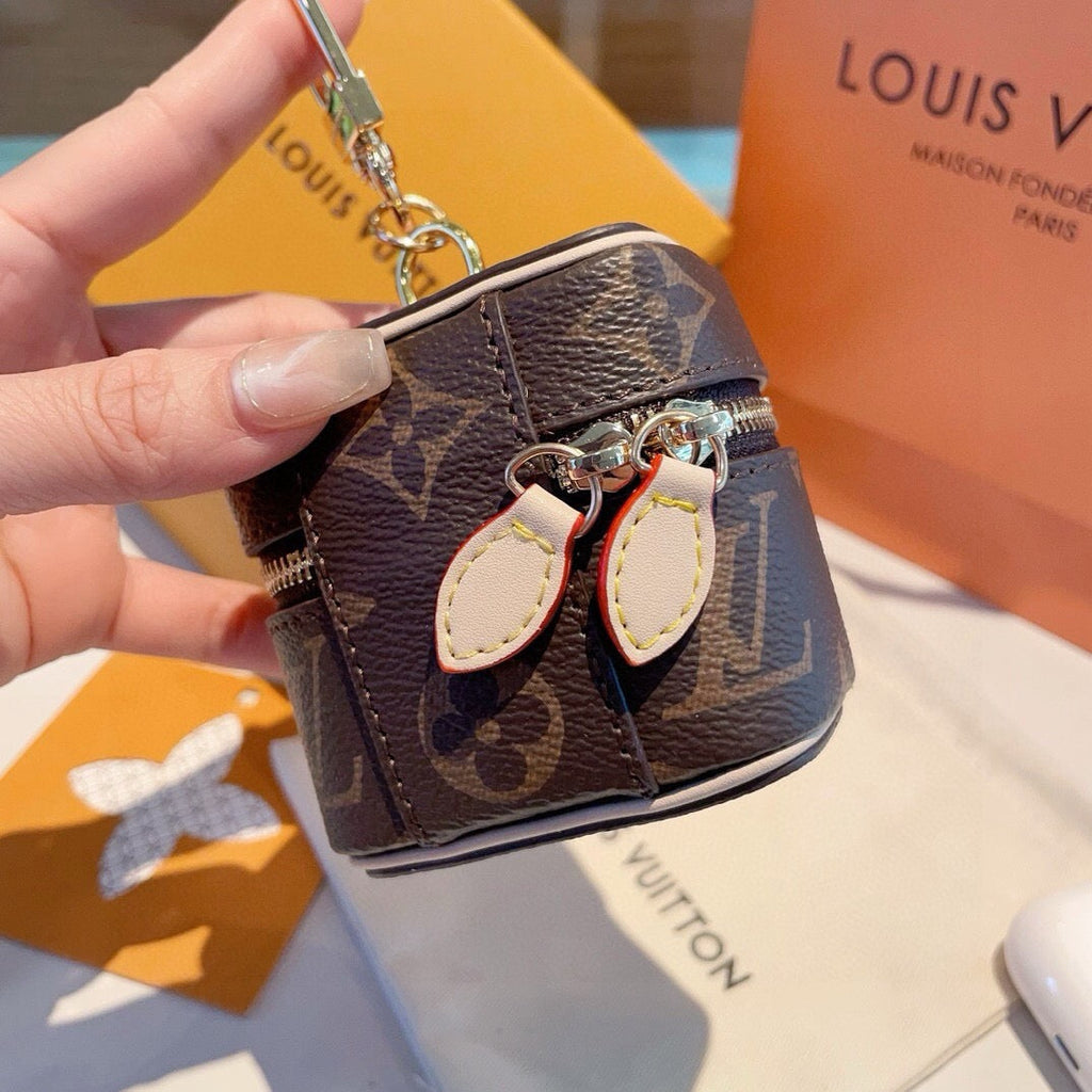 LOUIS VUITTON Canvas Logo Mini Bag Bag Charm