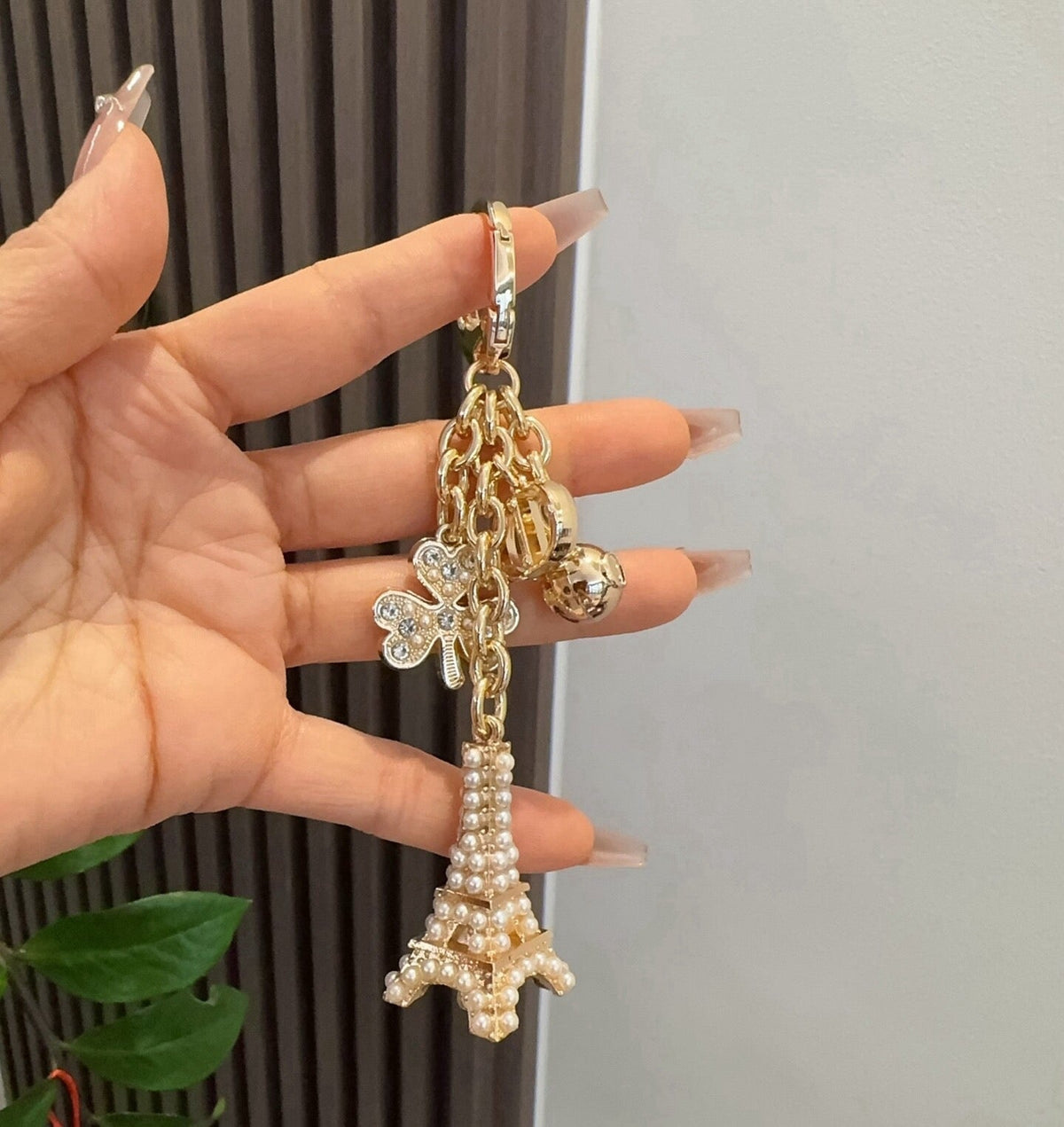 DIOR Bag Charm Keychain