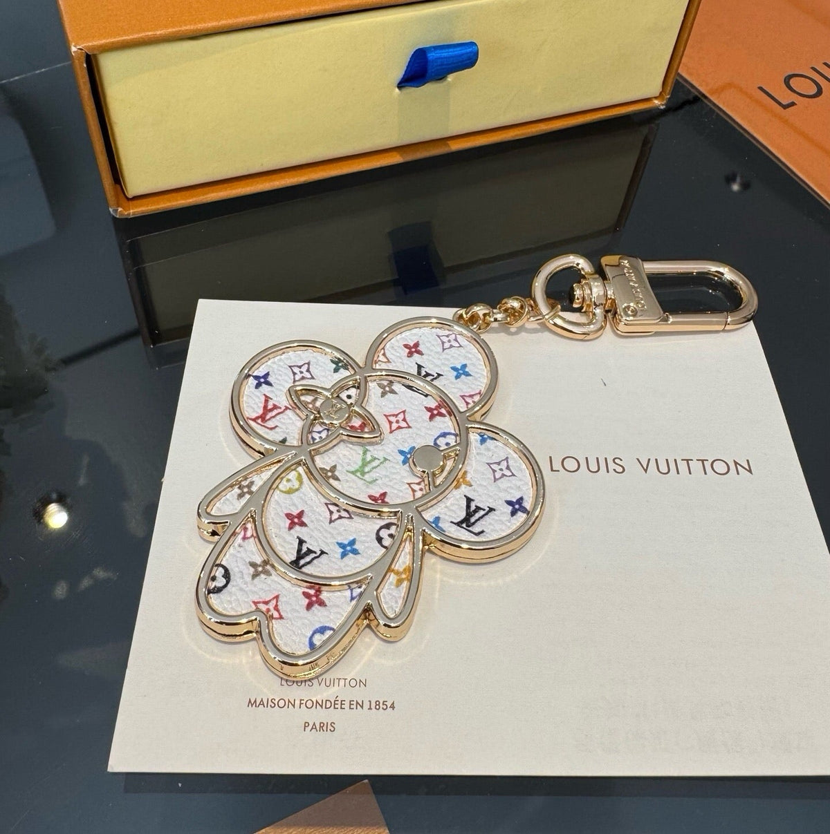 LOUIS VUITTON Bag Charm Keychain