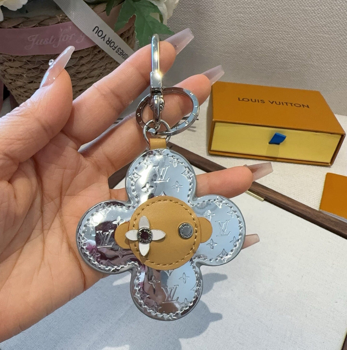 LOUIS VUITTON Bag Charm Keychain