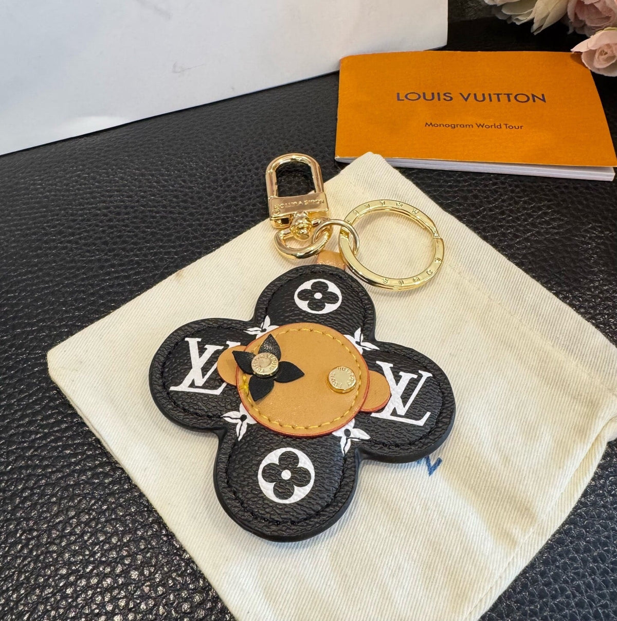 LOUIS VUITTON Bag Charm Keychain