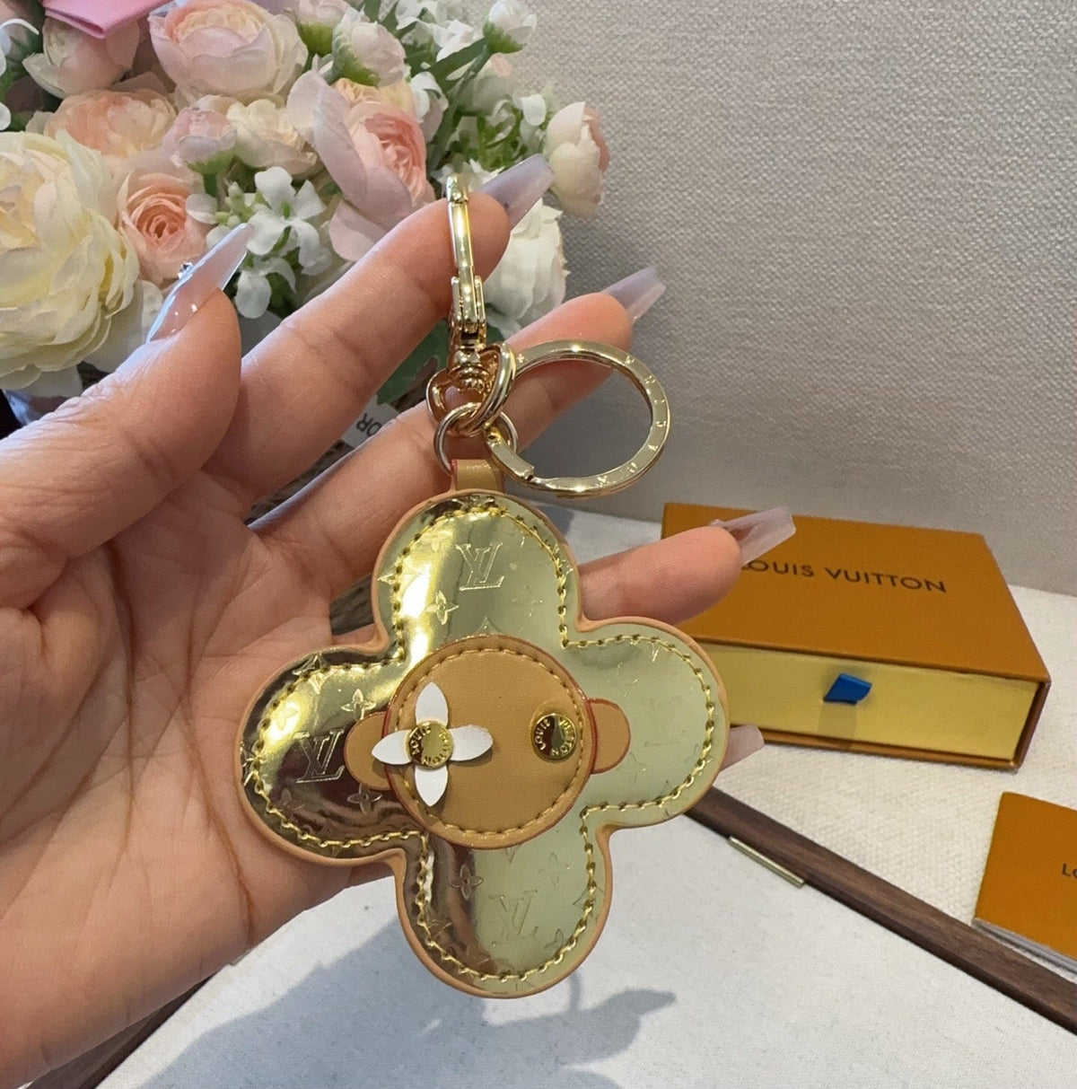 LOUIS VUITTON Bag Charm Keychain
