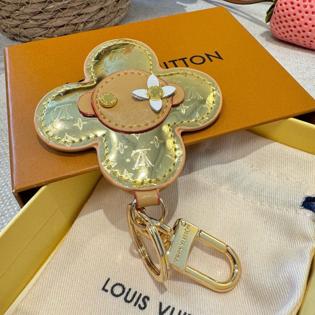 LOUIS VUITTON Bag Charm Keychain