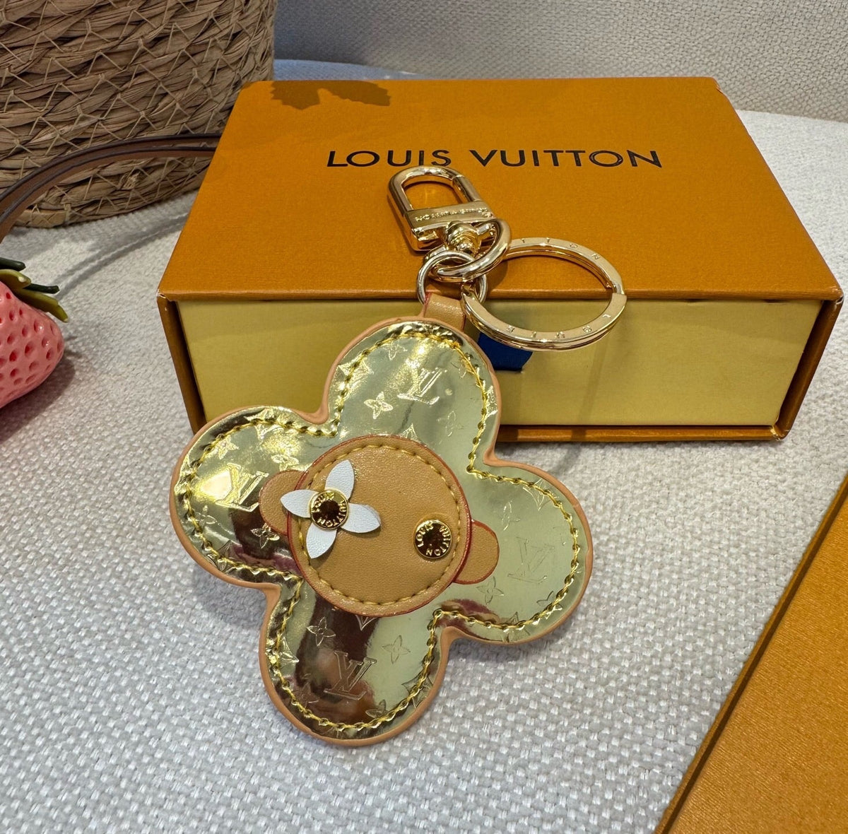 LOUIS VUITTON Bag Charm Keychain