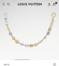 LOUIS VUITTON Metal Bag Charm Keychain