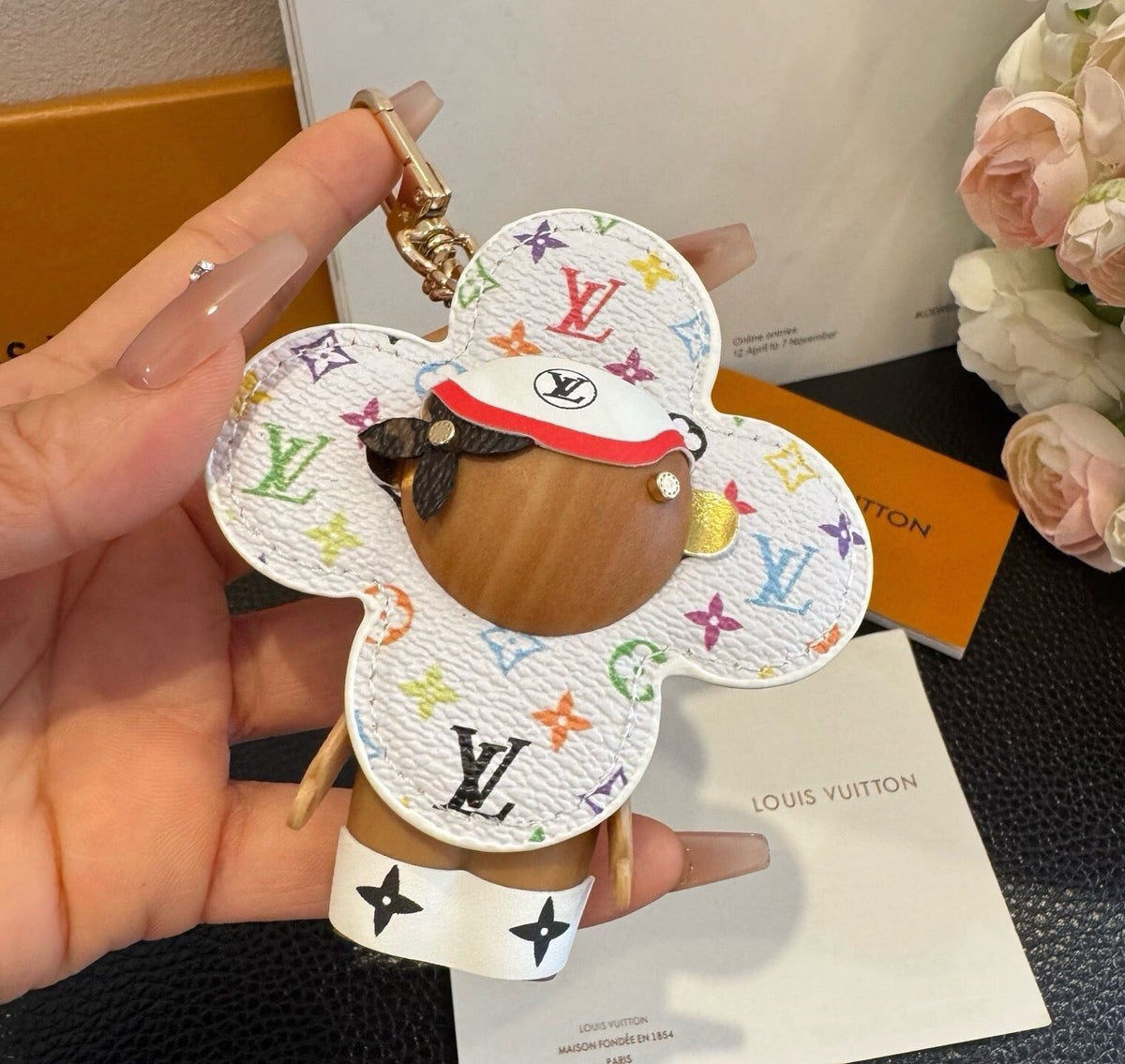 LOUIS VUITTON Bag Charm Keychain