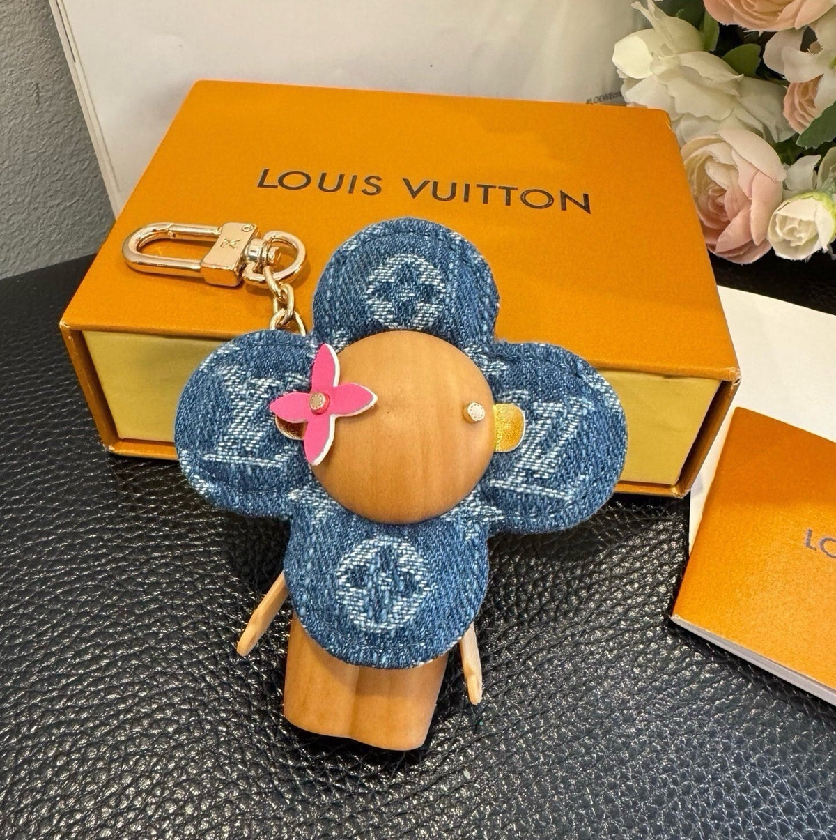 LOUIS VUITTON Bag Charm Keychain