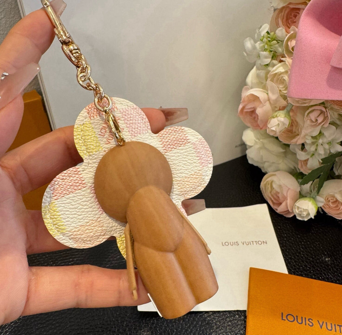 LOUIS VUITTON Bag Charm Keychain