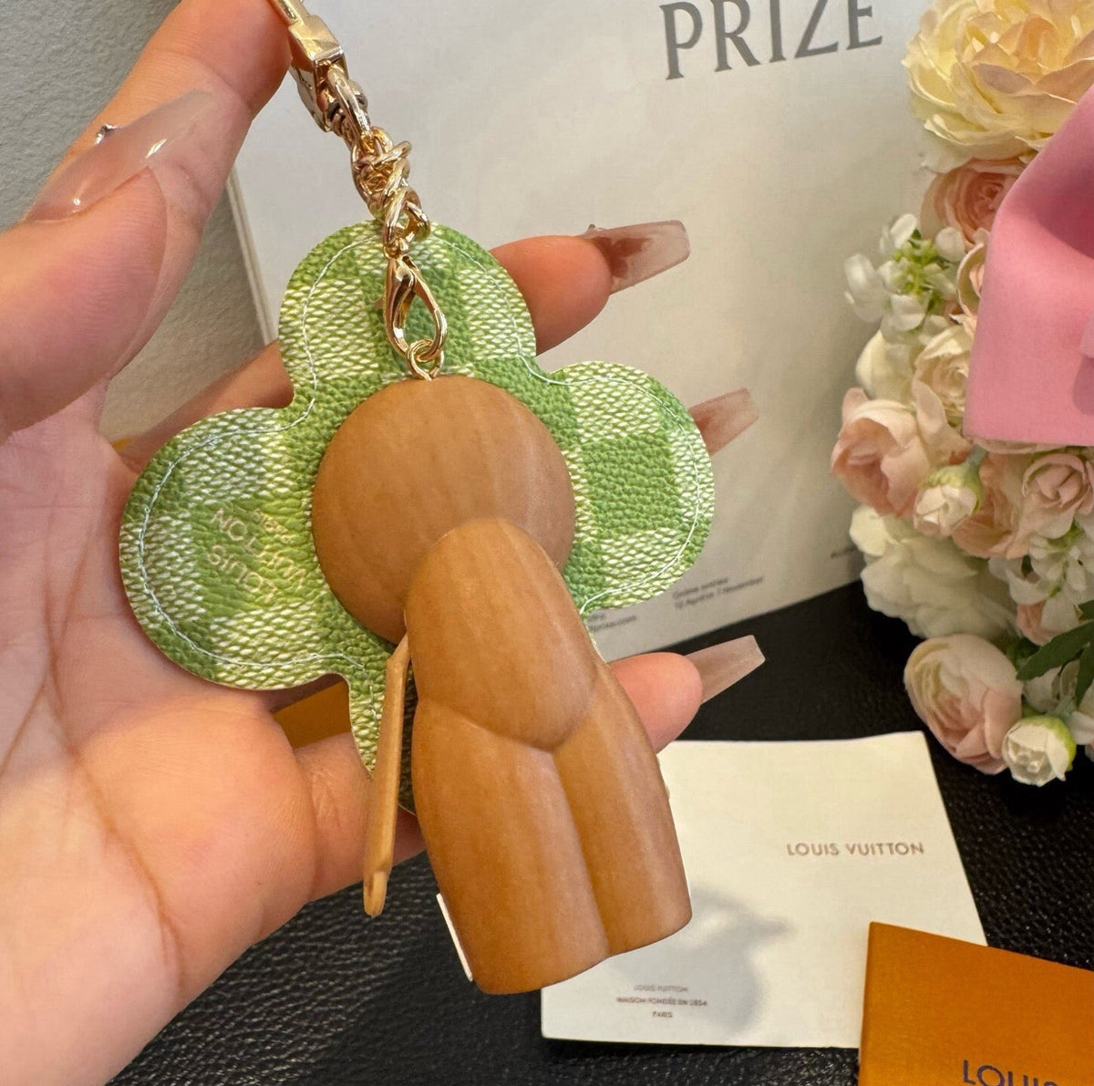 LOUIS VUITTON Bag Charm Keychain
