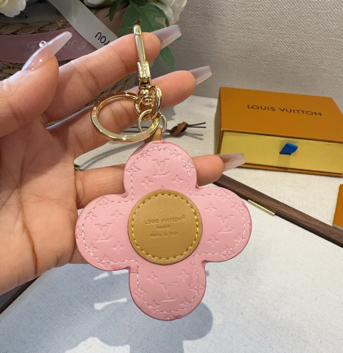 LOUIS VUITTON Bag Charm Keychain