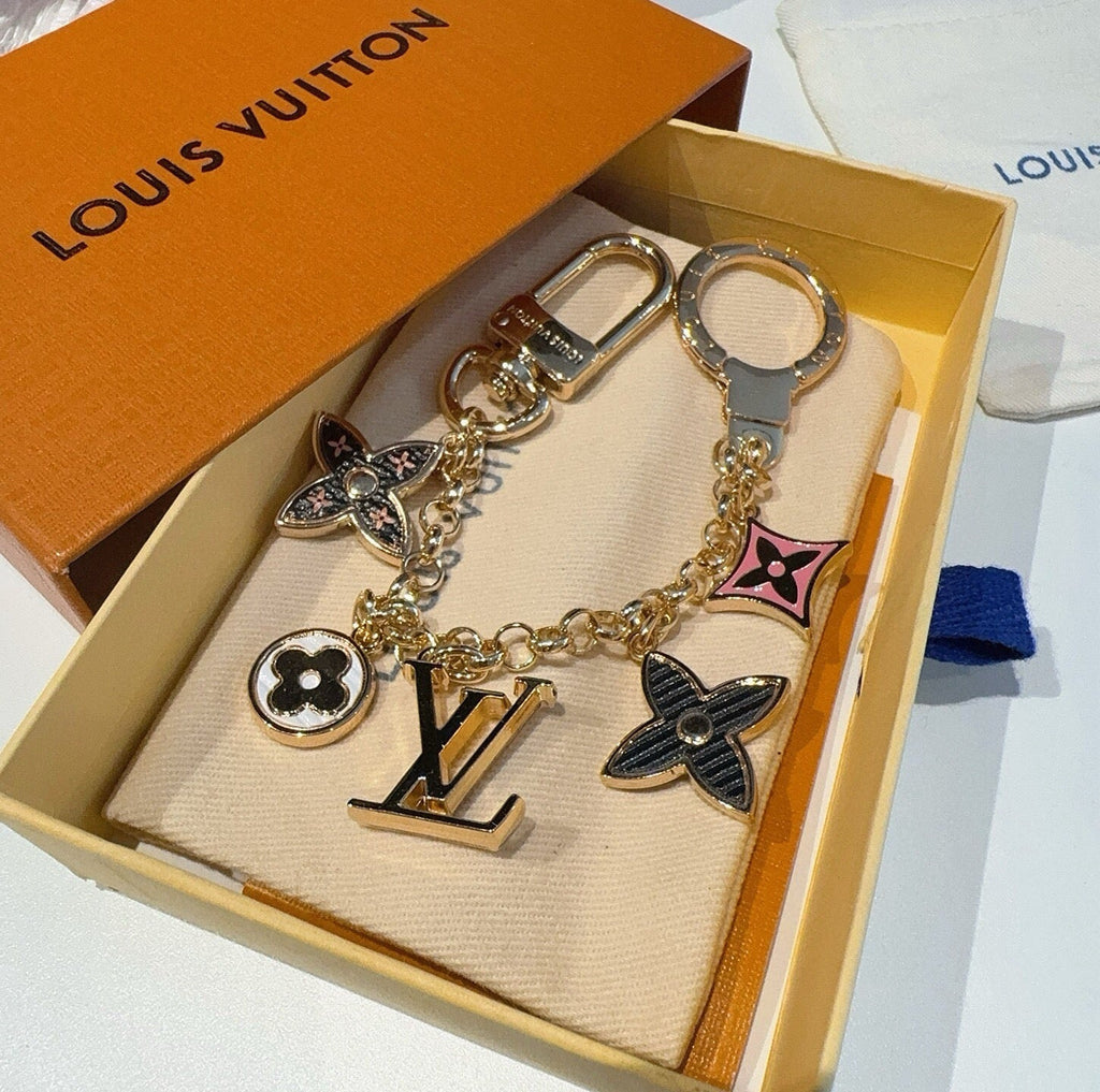 LOUIS VUITTON Canvas Bag Charm Keychain